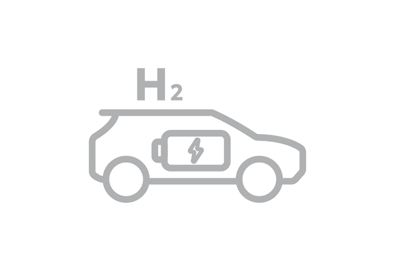 Vätgasbil ikon