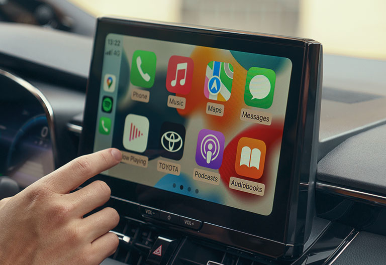 Toyota C-HR MyToyota multimedia screen