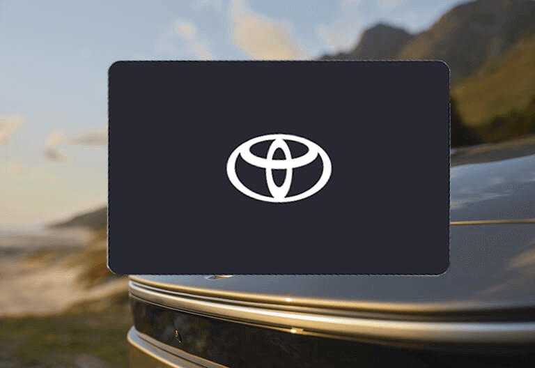 Toyota laddkort