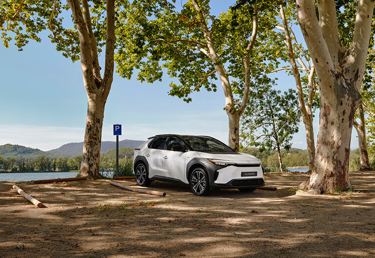 Toyota bZ4X – en av Toyotas elbilar