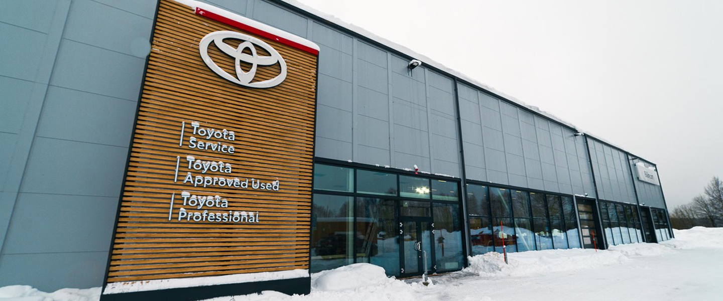Nya anläggningen Toyota Piteå