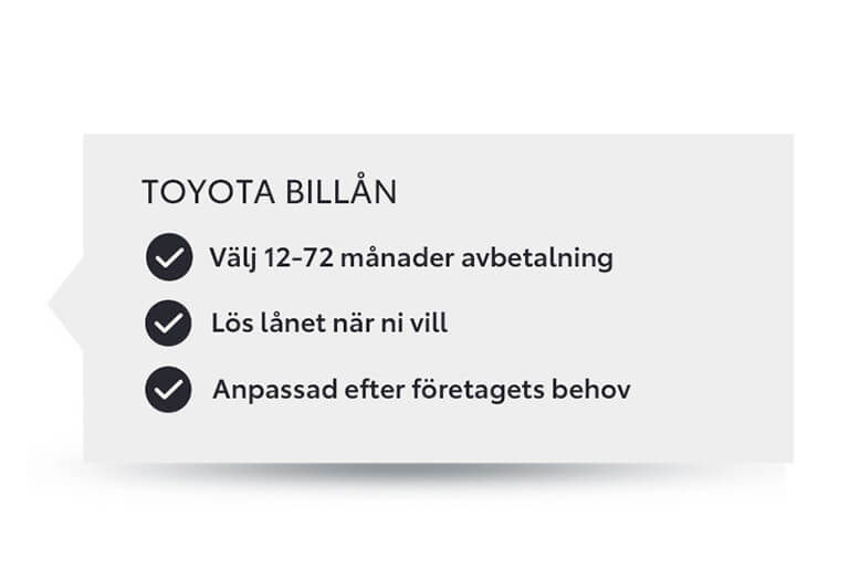 Fördelar med Toyota Billån
