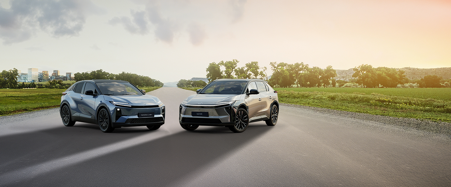 Köp Toyota bZ4X, Toyota C-HR elbil med 0% ränta