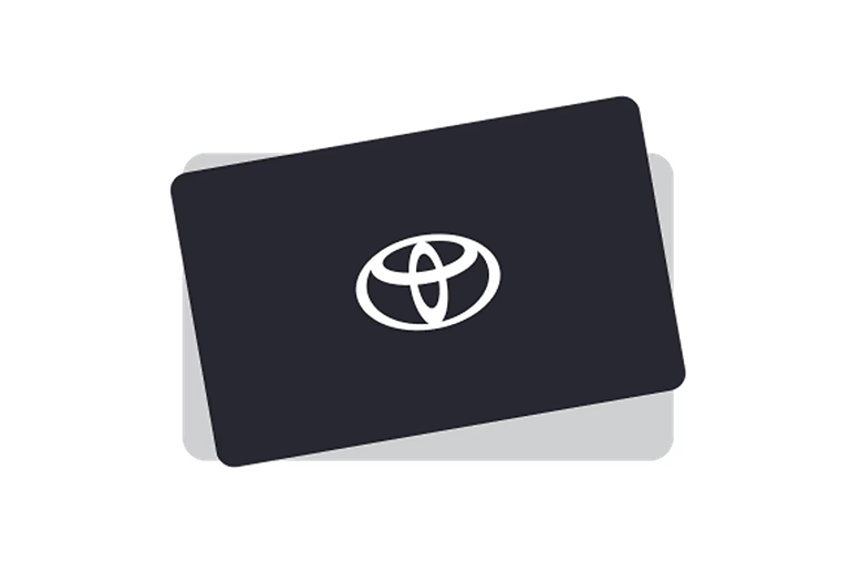 Toyota laddkort