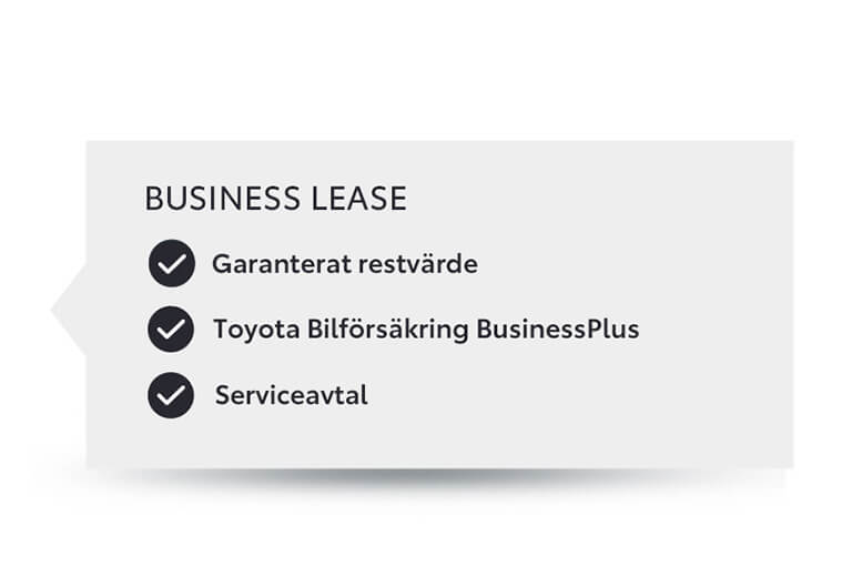 Business Lease vad som ingår