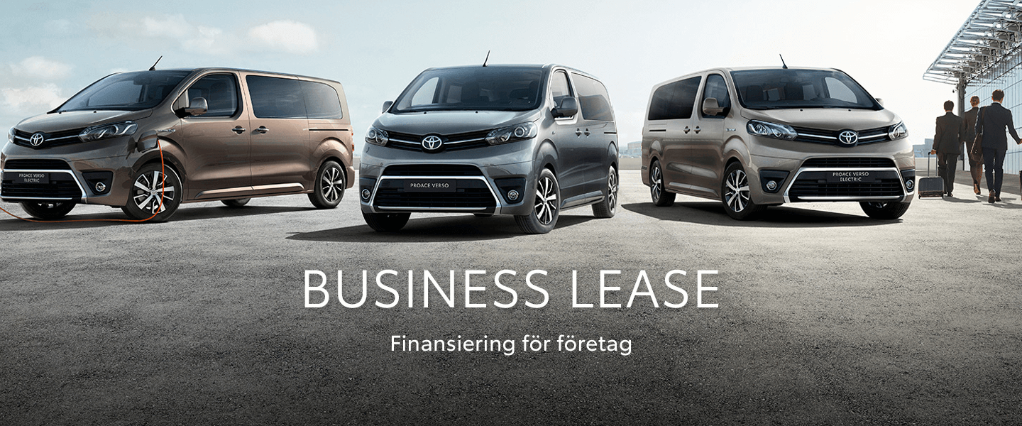 Business Lease Toyotas företagsbilar