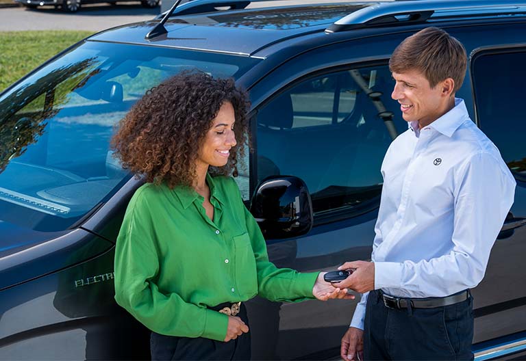 Toyota Professional nyckelöverlämning