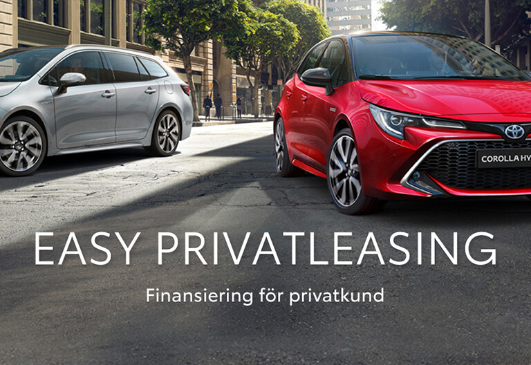 Easy Privatleasing - Toyota finansiering för privatpersoner