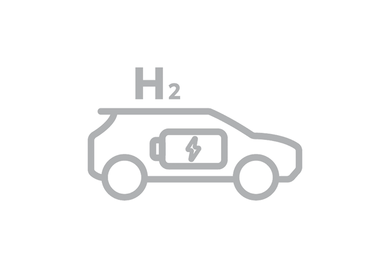 Vätgasbil ikon