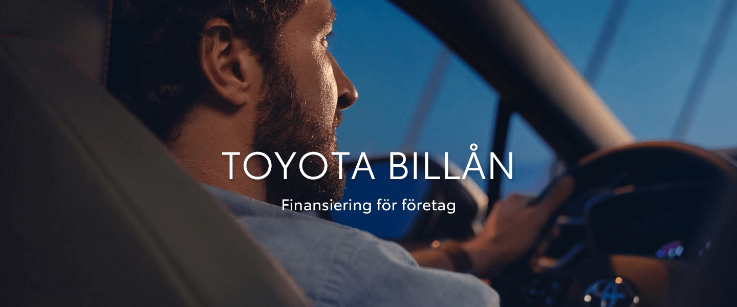 Toyota Billån för företag herobild