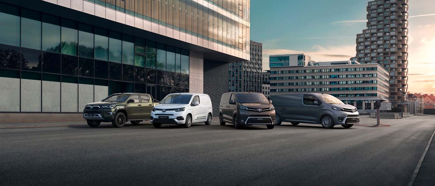 Toyota transportbilar x 4