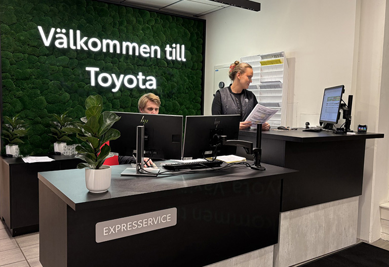 Express-service hos Toyota