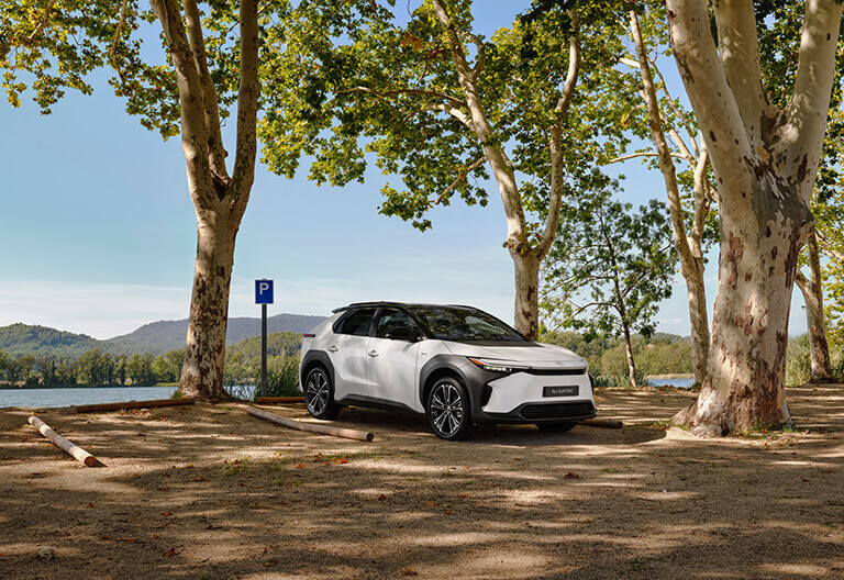 Toyota bZ4X – en av Toyotas elbilar